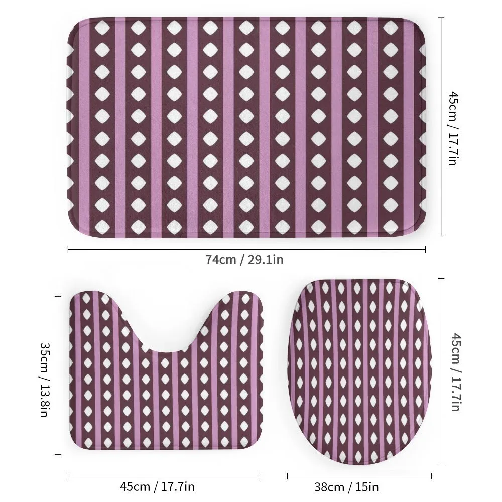 Stripes and Diamond Shape — Detail 1