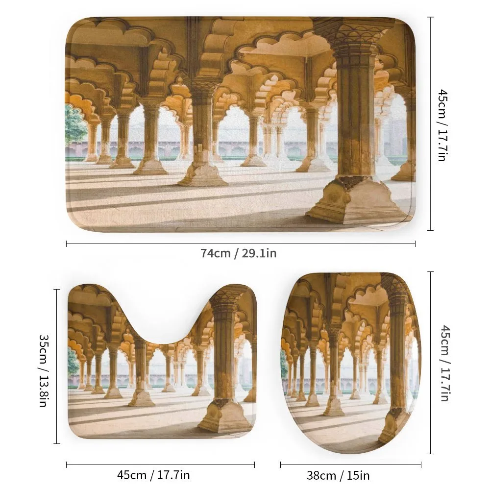 Agra Fort Pillar — Detail 1