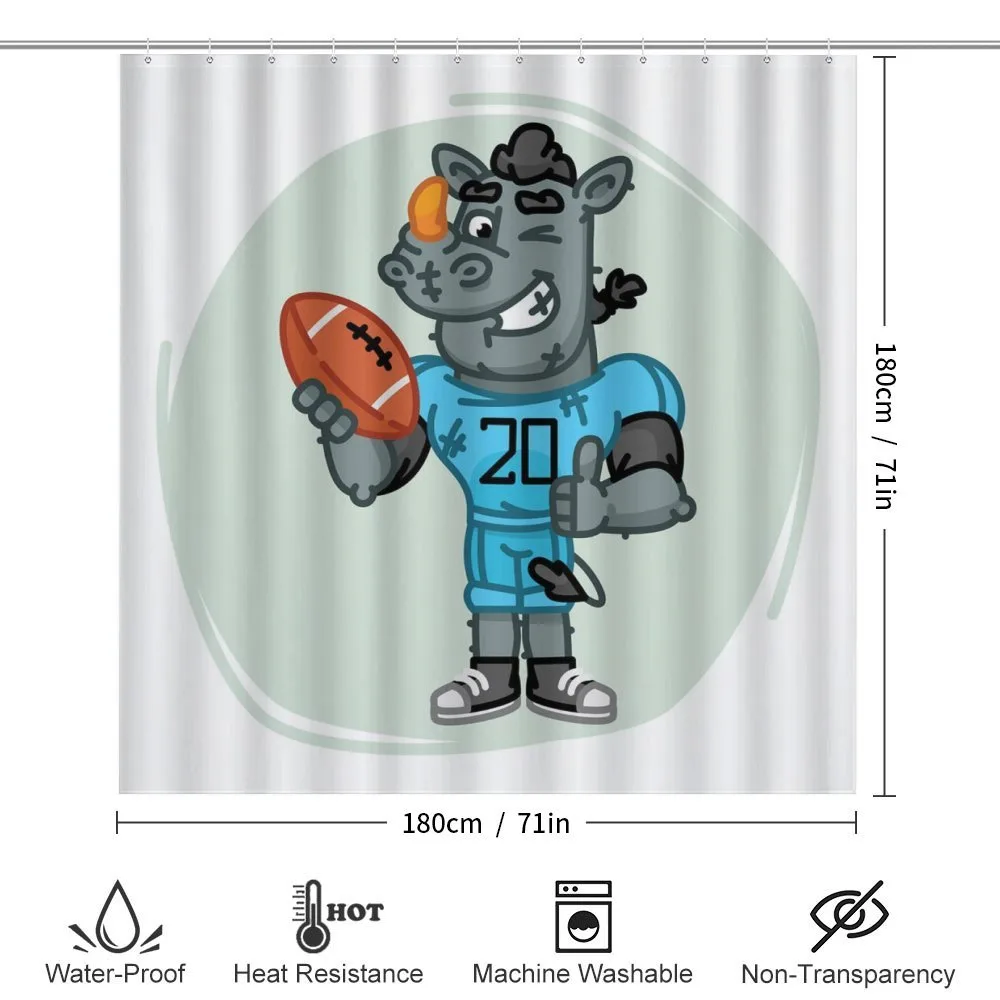 Animal with Jersey and Ball — Detail 2