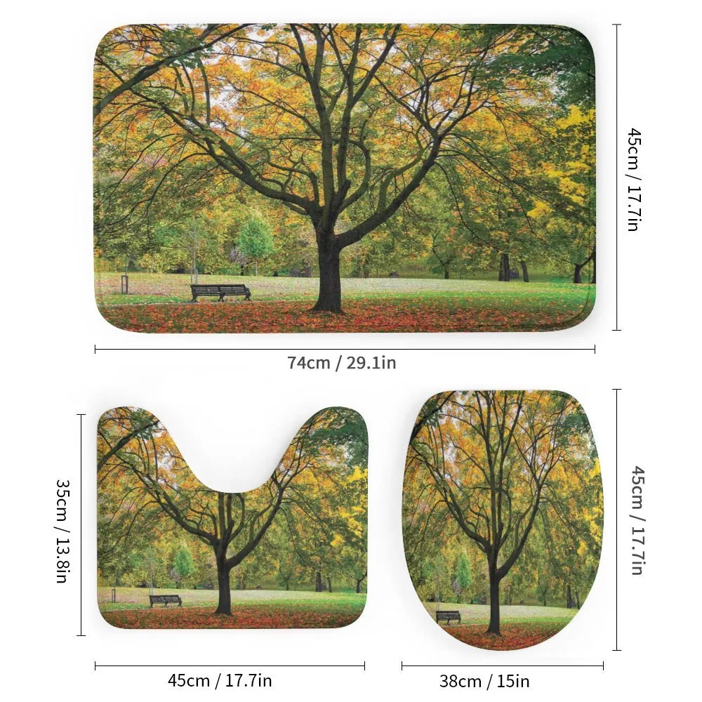Autumn Park Leaves Nature — Detail 1