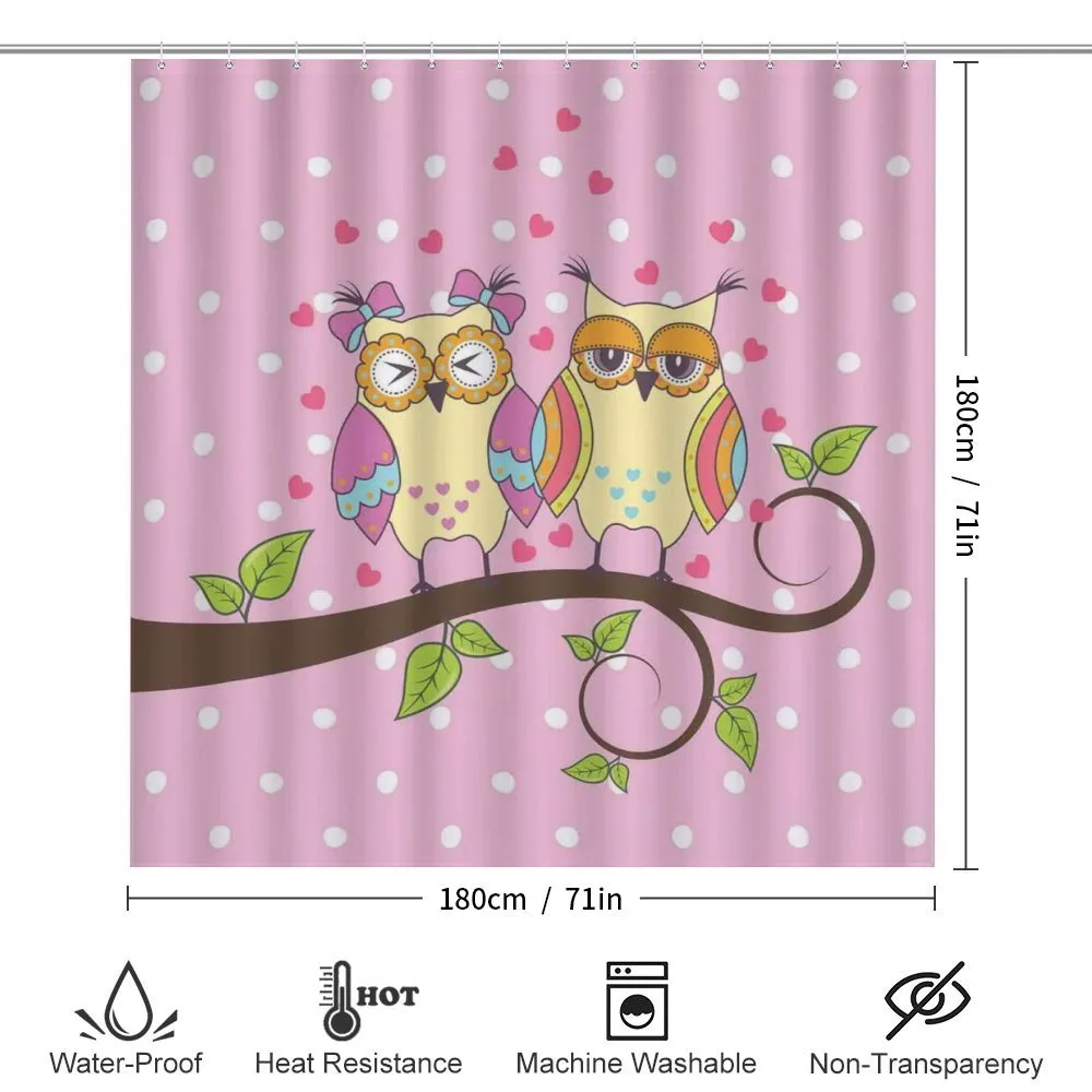 Birds in Love on Branch — Detail 2