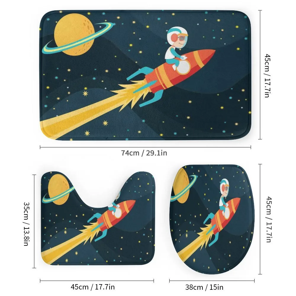 Boy on a Rocket Adventure — Detail 1