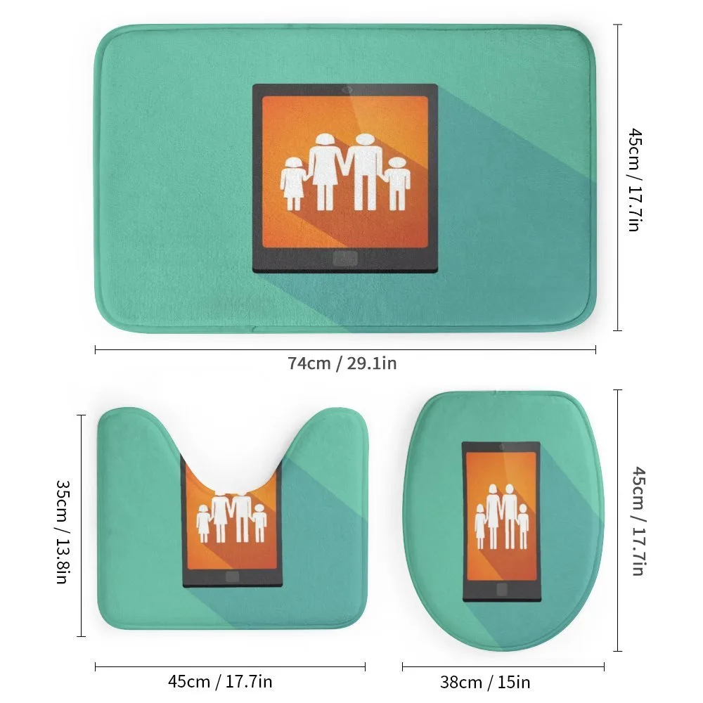 Cartoon Family Silhouette — Detail 1