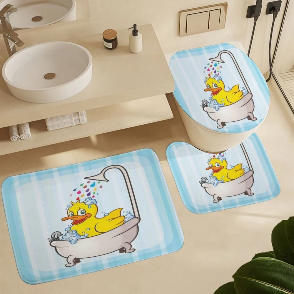 Cartoon Mascot in Bathtub — Detail 5