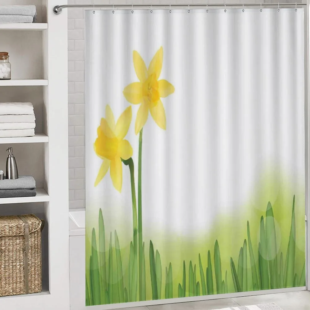 Daffodils with Grass — Detail 4