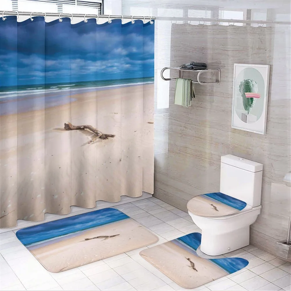 Deserted Sandy Beach — Your design