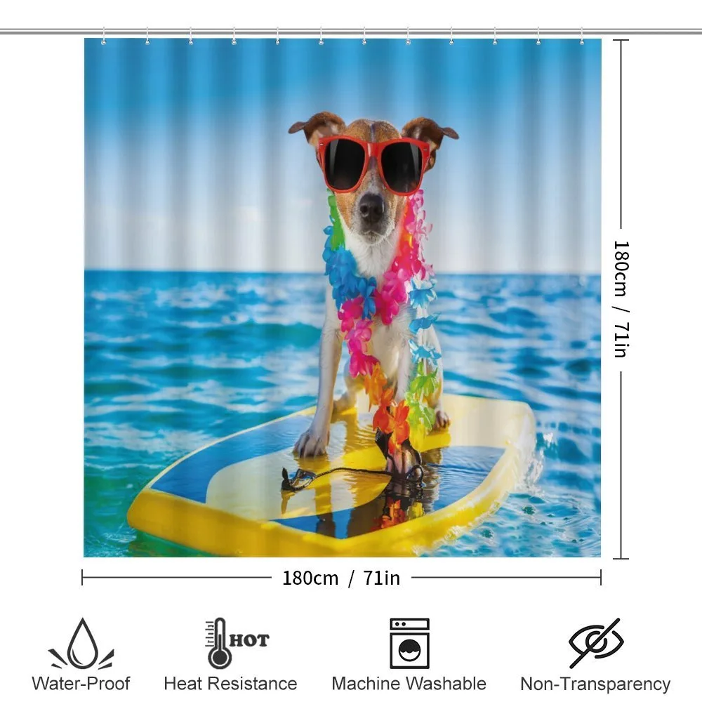 Dog in the Ocean — Detail 2