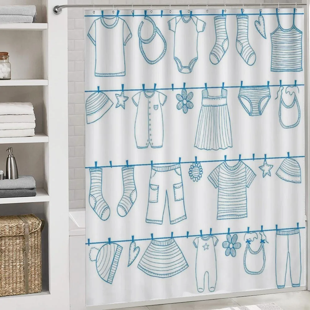 Drying Baby Clothes — Detail 4