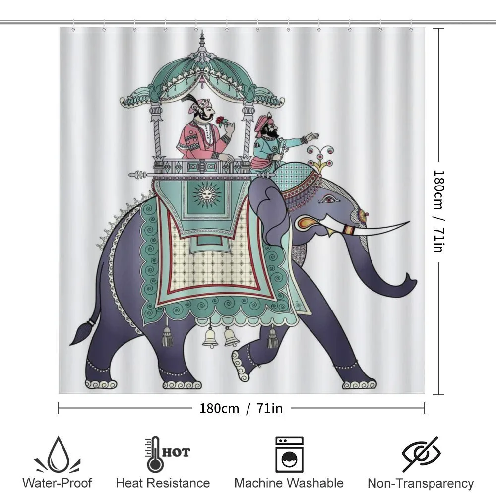 Elephant with Prince — Detail 2