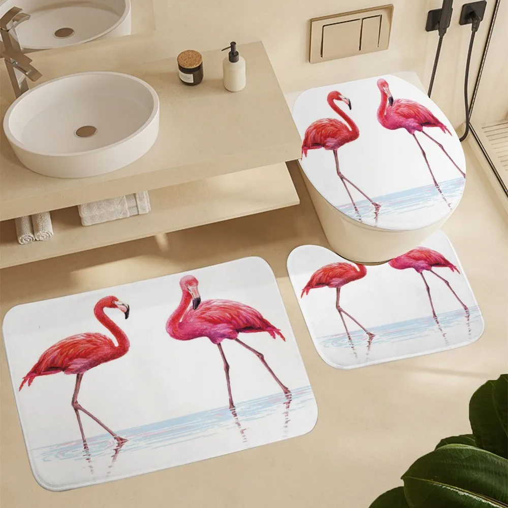 Exotic Flamingos on Sea — Detail 5