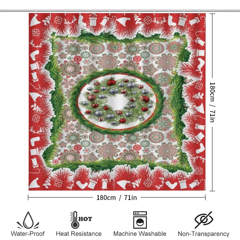Fir Wreath Ornaments — Detail 2