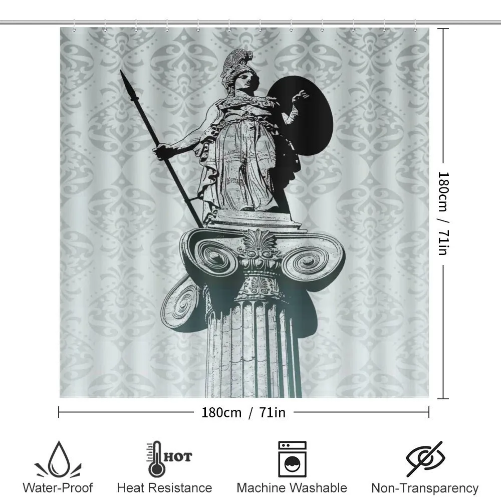 Greek Athena Baroque Damask — Detail 2
