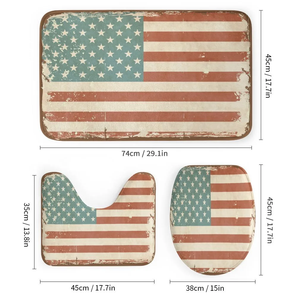 Grunge US Flag — Detail 1