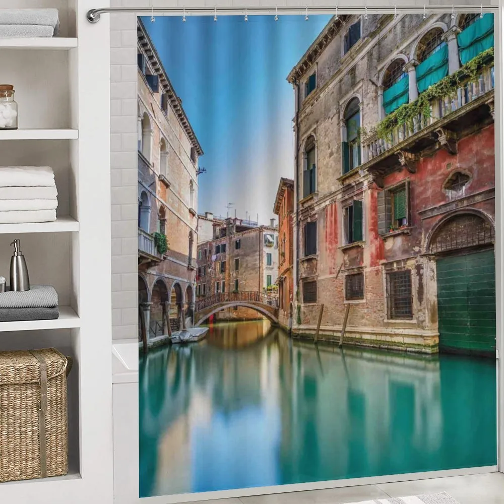 Italy City Water Canal — Detail 4