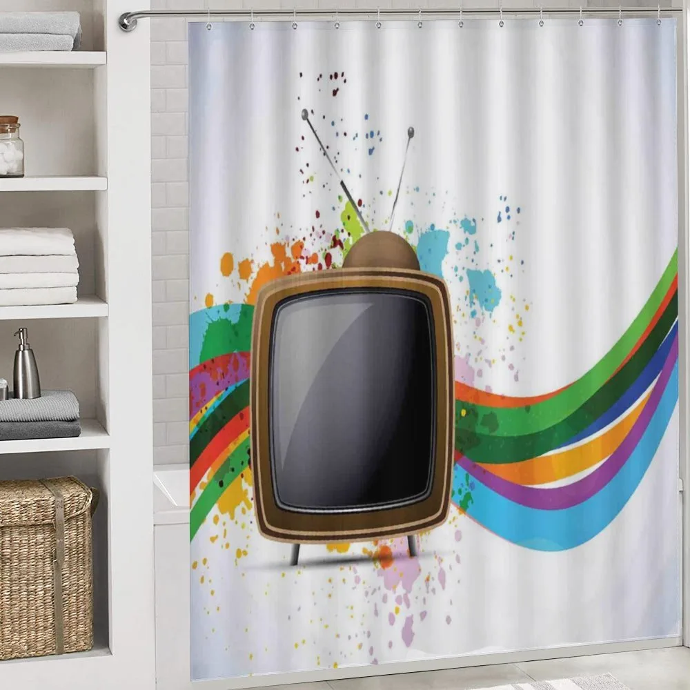 Old TV Color Splash — Detail 4