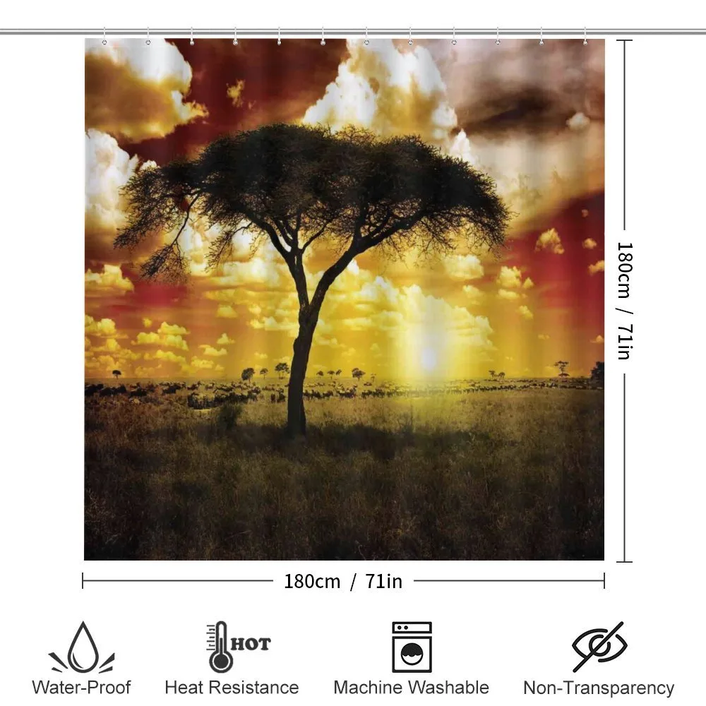 Sunset in Safari Animal — Detail 2