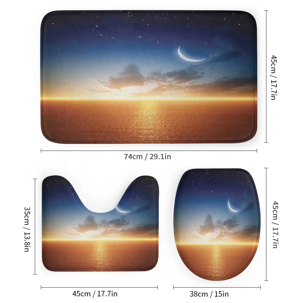 Sunset Sky Moon Stars — Detail 1