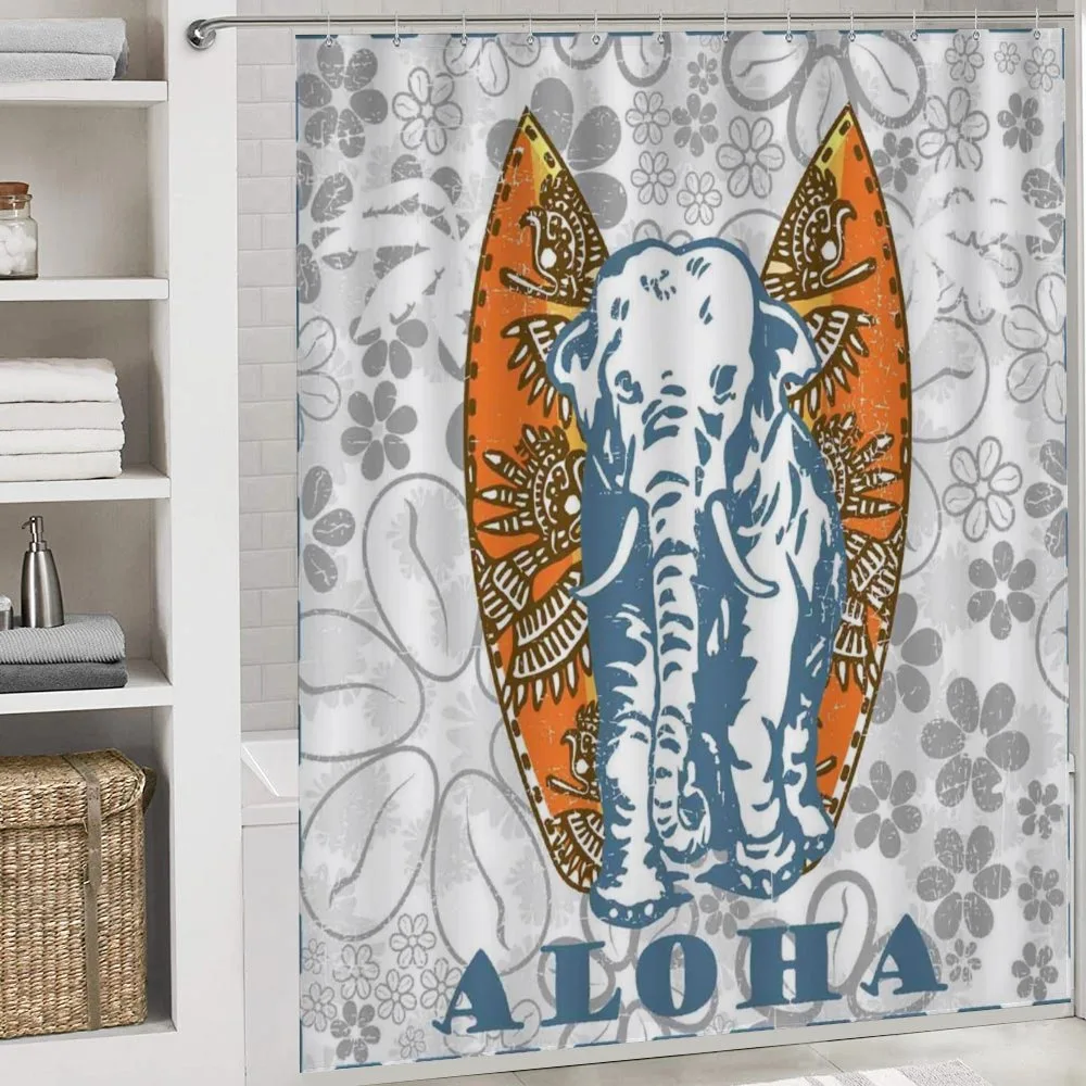 Surfboard and Elephant — Detail 4