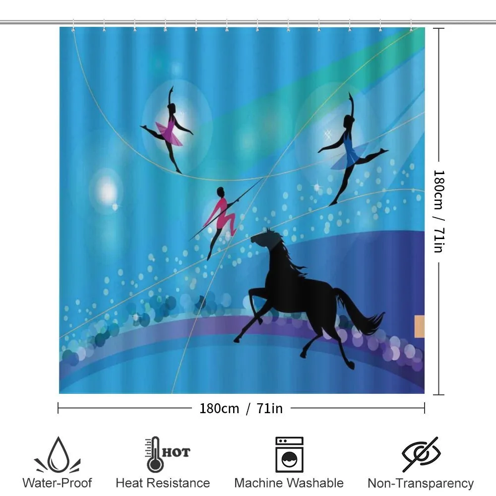 Trapeze Artists Horse — Detail 2