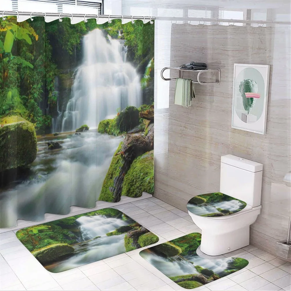 Watercolor Stream Jungle — Your design
