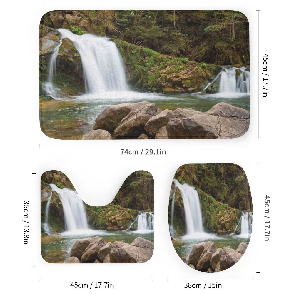 Waterfalls in Mountains — Detail 1