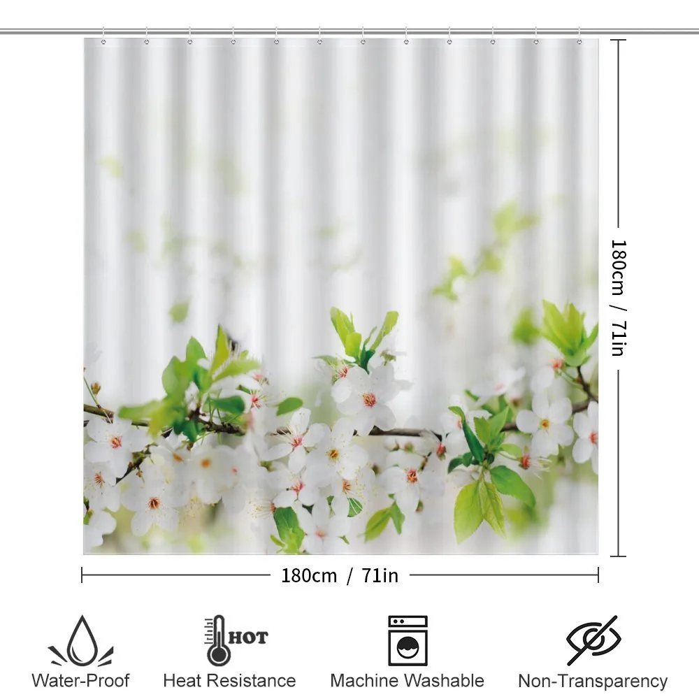 White Spring Blossoms — Detail 2