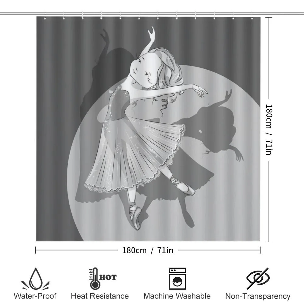 Ballerina Girl Shadow — Detail 2
