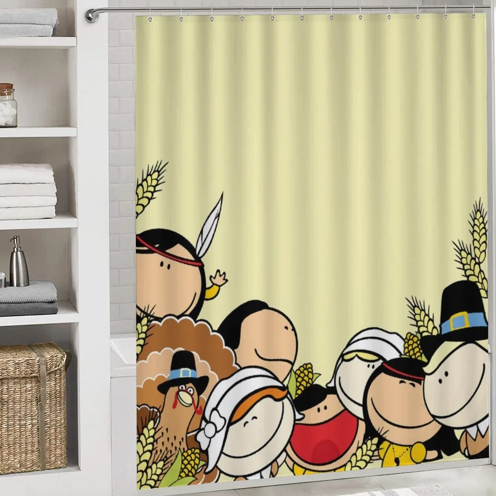 Cartoon Pilgrims — Detail 4