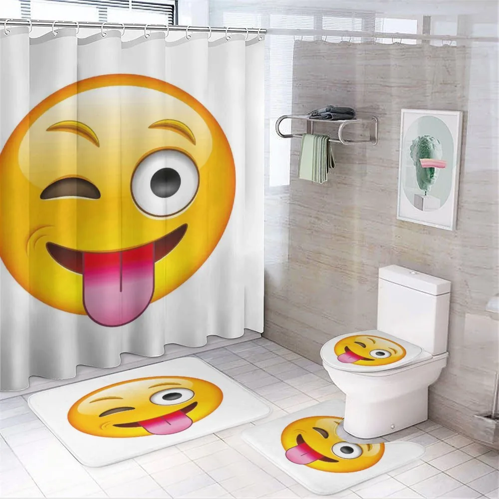 Cartoon Romantic Smiley — Your design