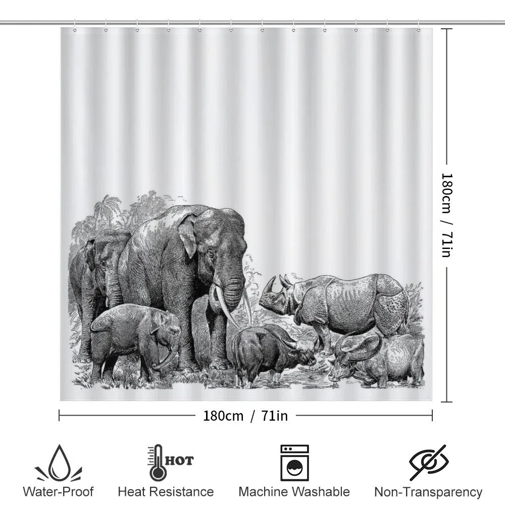 Elephants — Detail 2
