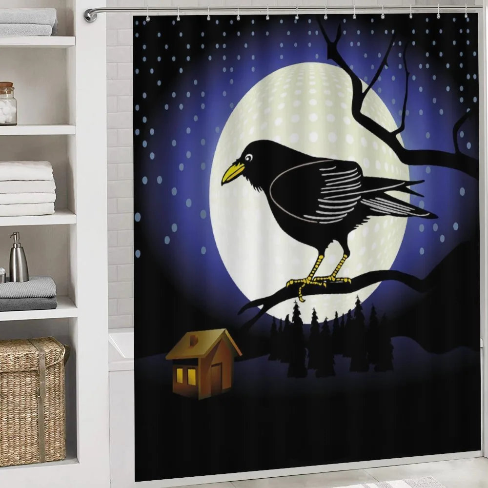 Full Moon Night Bird — Detail 4