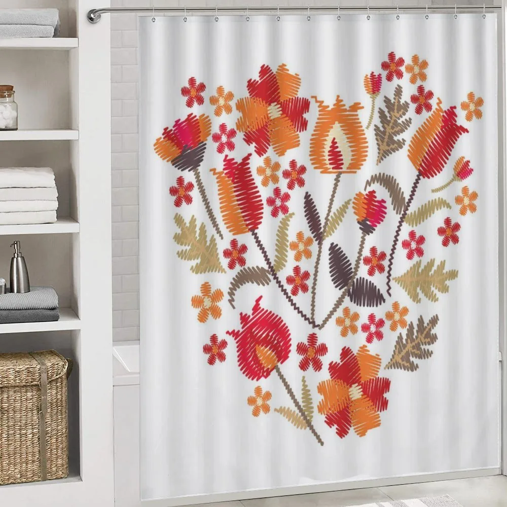 Heart Shaped Flowers Art — Detail 4