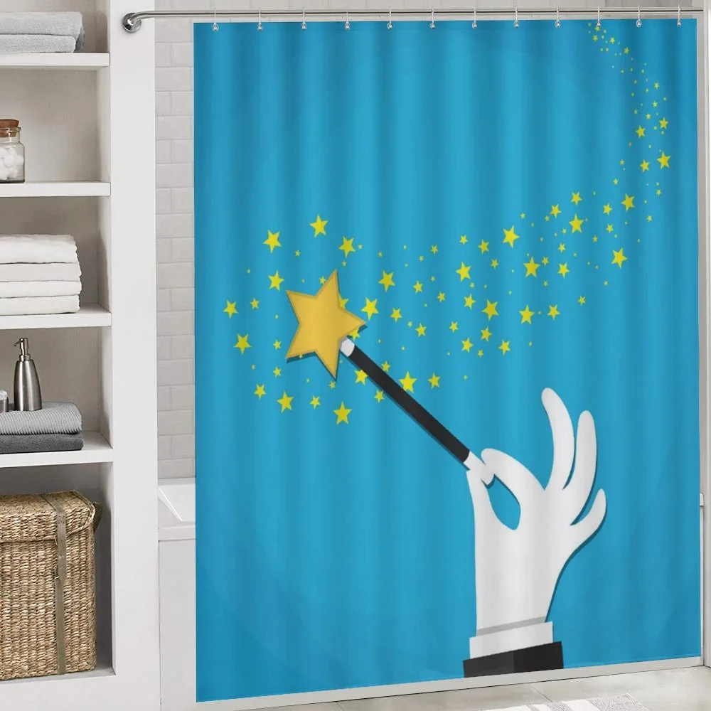 Magician Wand Spreading Stars — Detail 4
