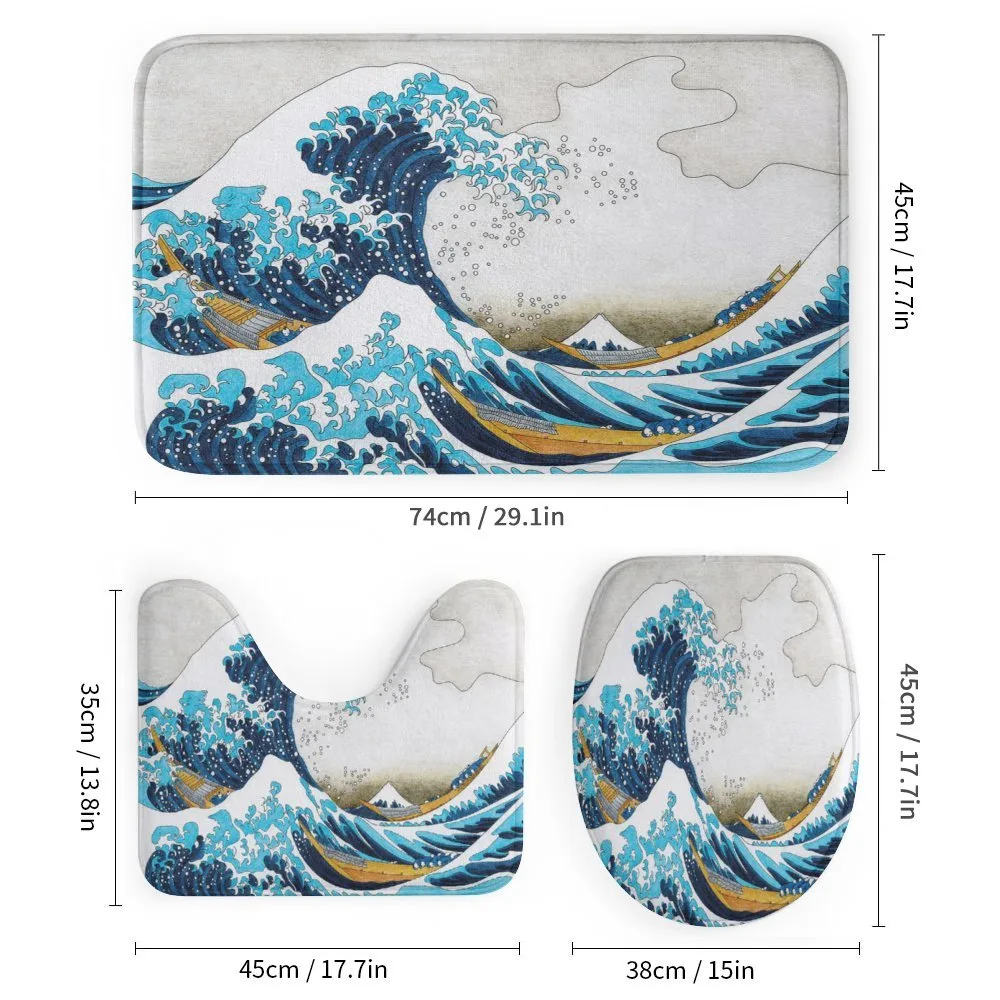 Oceanic Wave of Kanagawa — Detail 1