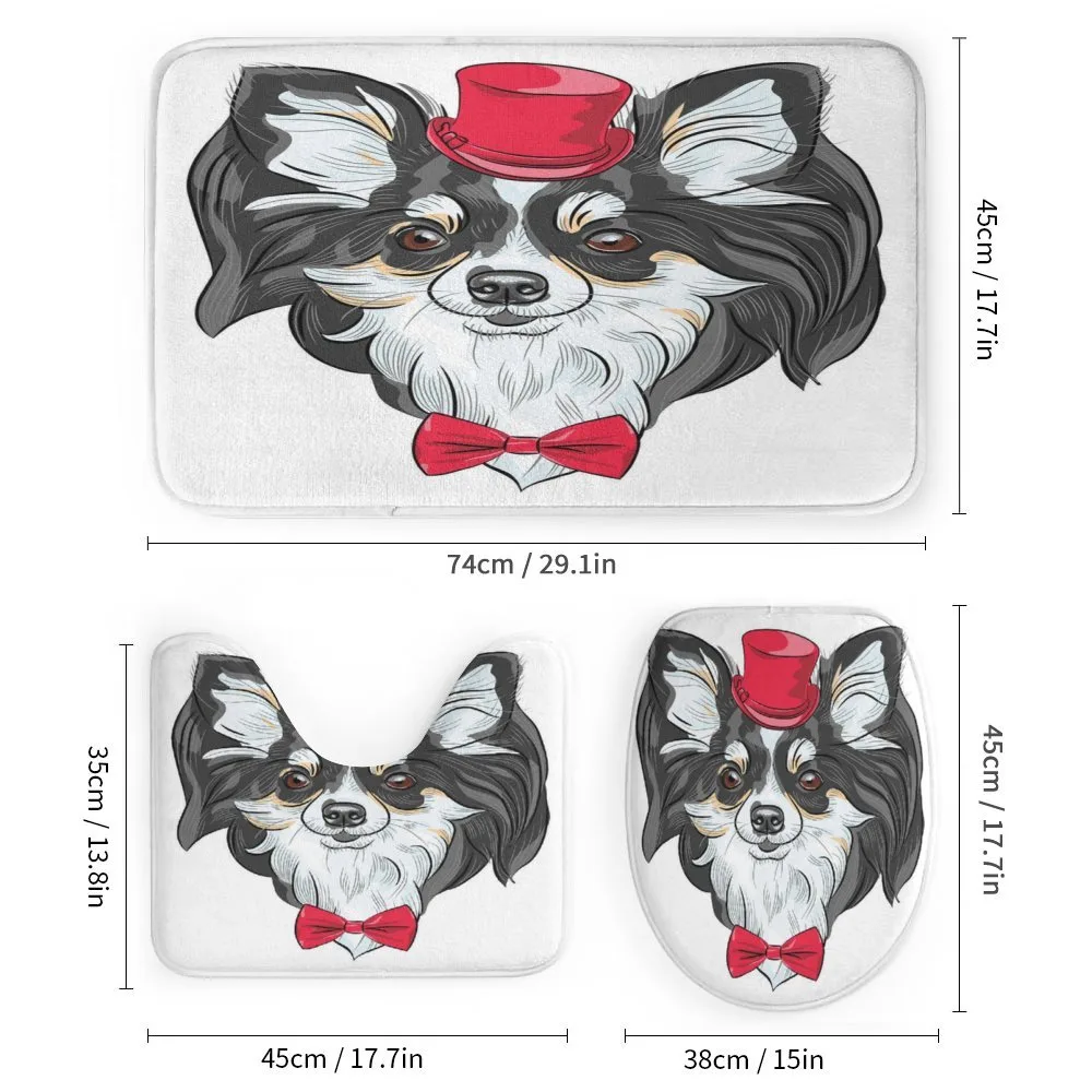 Puppy with Hat and Bow — Detail 1