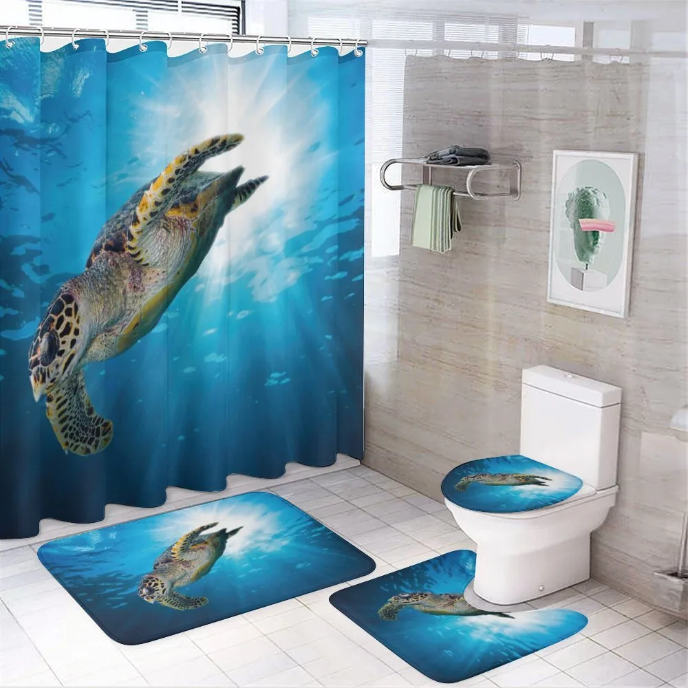 Sea Turtle Diving — Your design