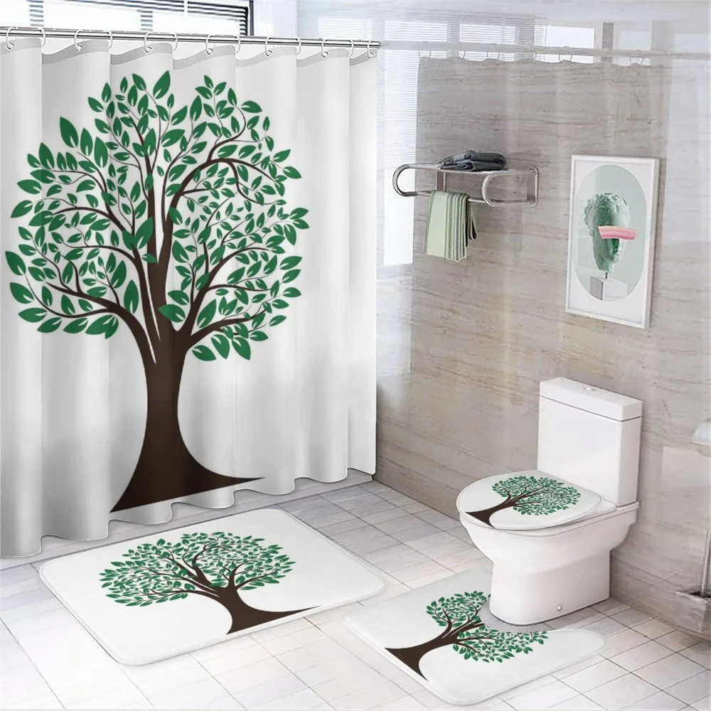 Simplistic Tree Leaves Art — Your design