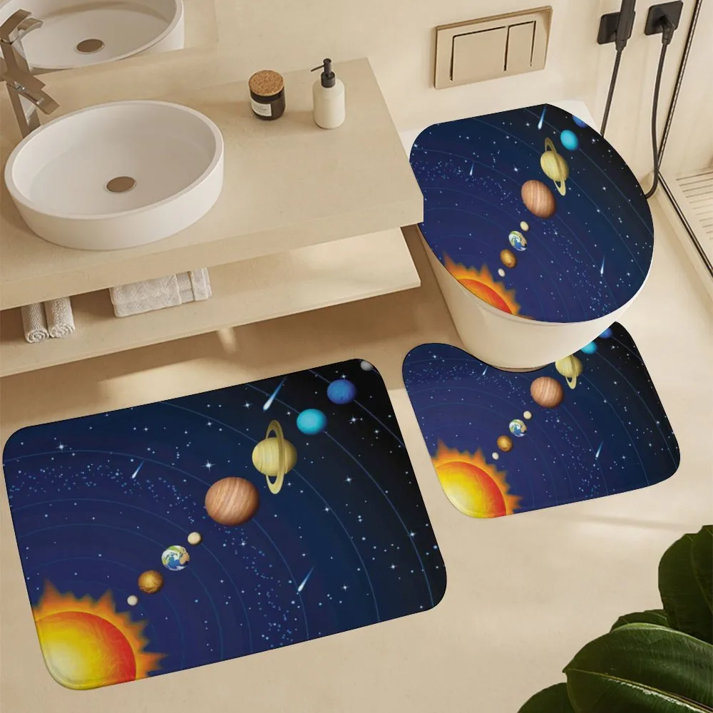 Solar System with Sun — Detail 5