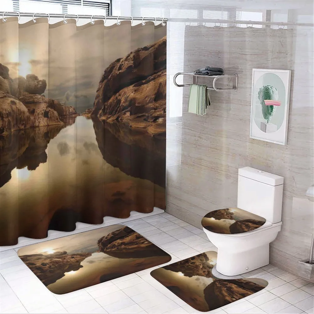 Sunrise Rocks Sky Lake — Your design