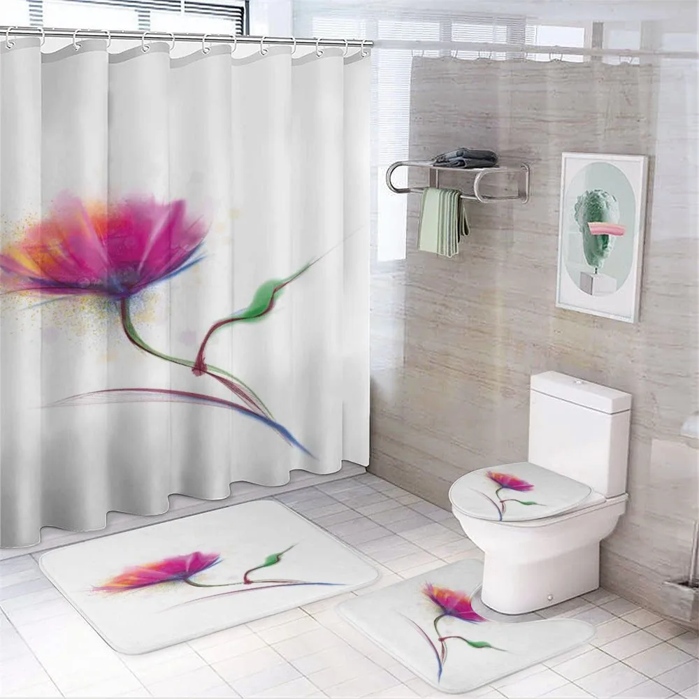 Watercolor Poppy Flower — Your design