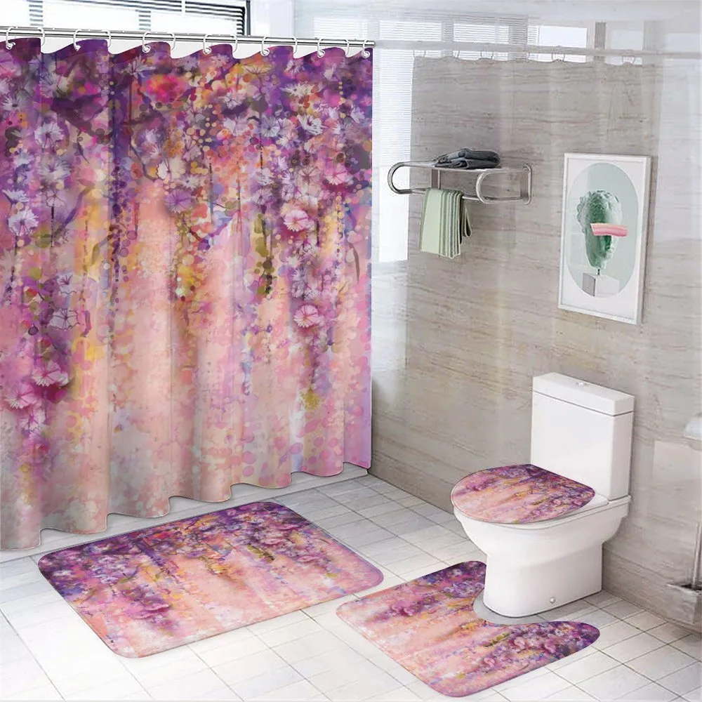 Watercolor Wisteria Blooms — Your design