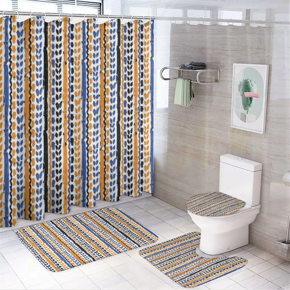 Watercolor Zigzag Lines — Your design