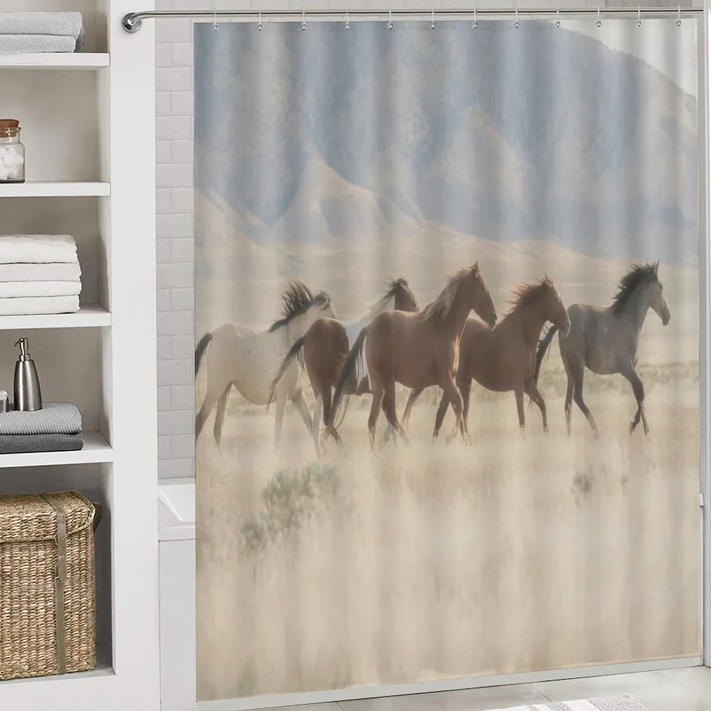 Wild Mustang Horses Art — Detail 4