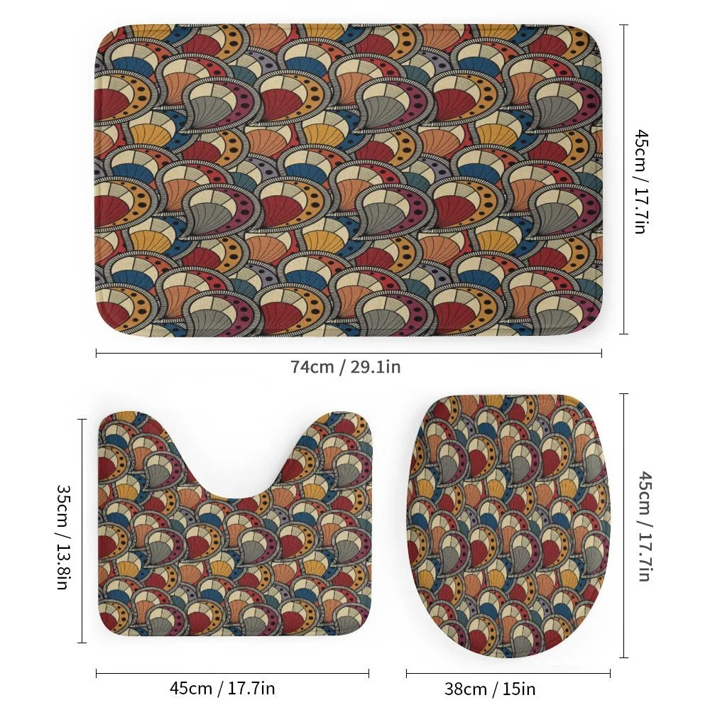 Abstract Paisley Motifs — Detail 1