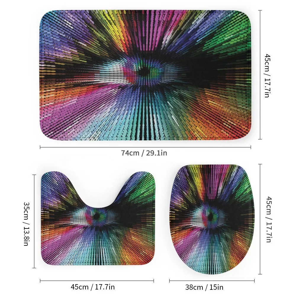 Abstract Vibrant Optical — Detail 1