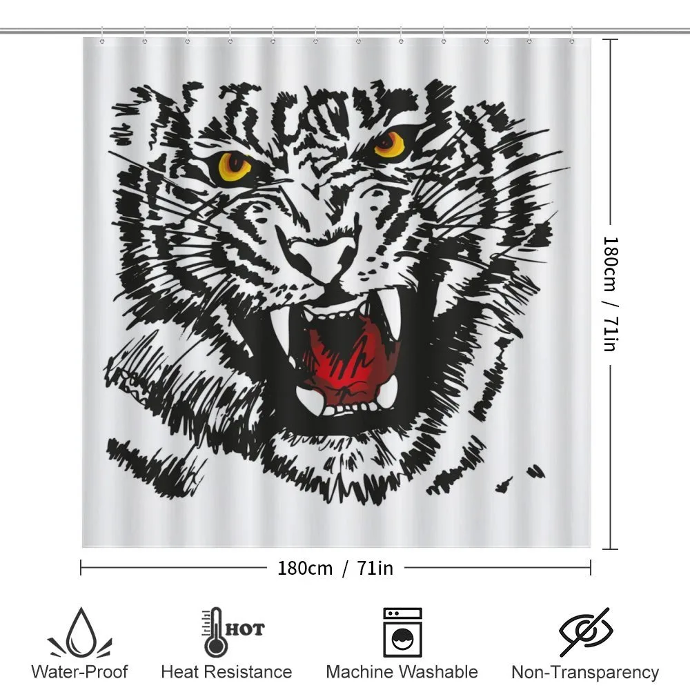 Angry Feline Vivid Eyes — Detail 2