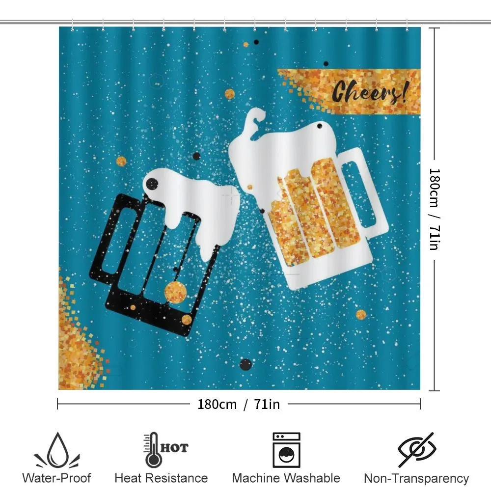 Beer Mugs Toasting — Detail 2