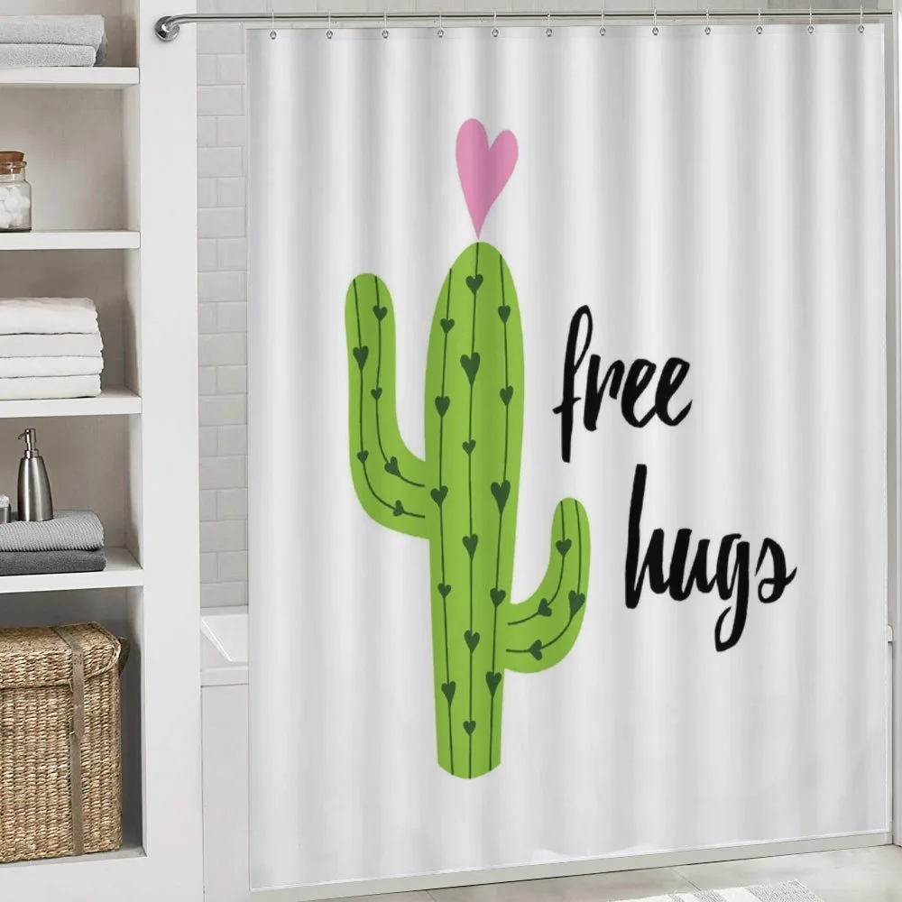 Cactus with Free Hug Words — Detail 4