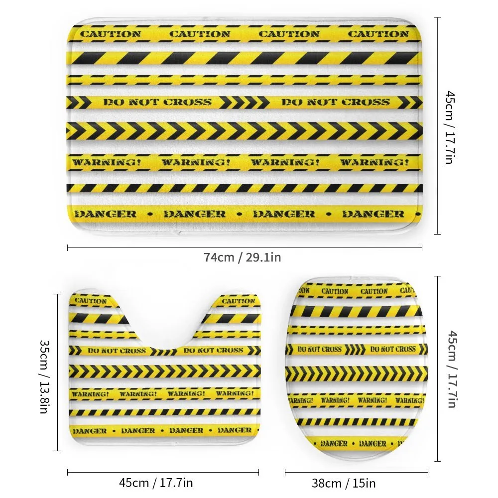 Caution Tapes Pattern — Detail 1