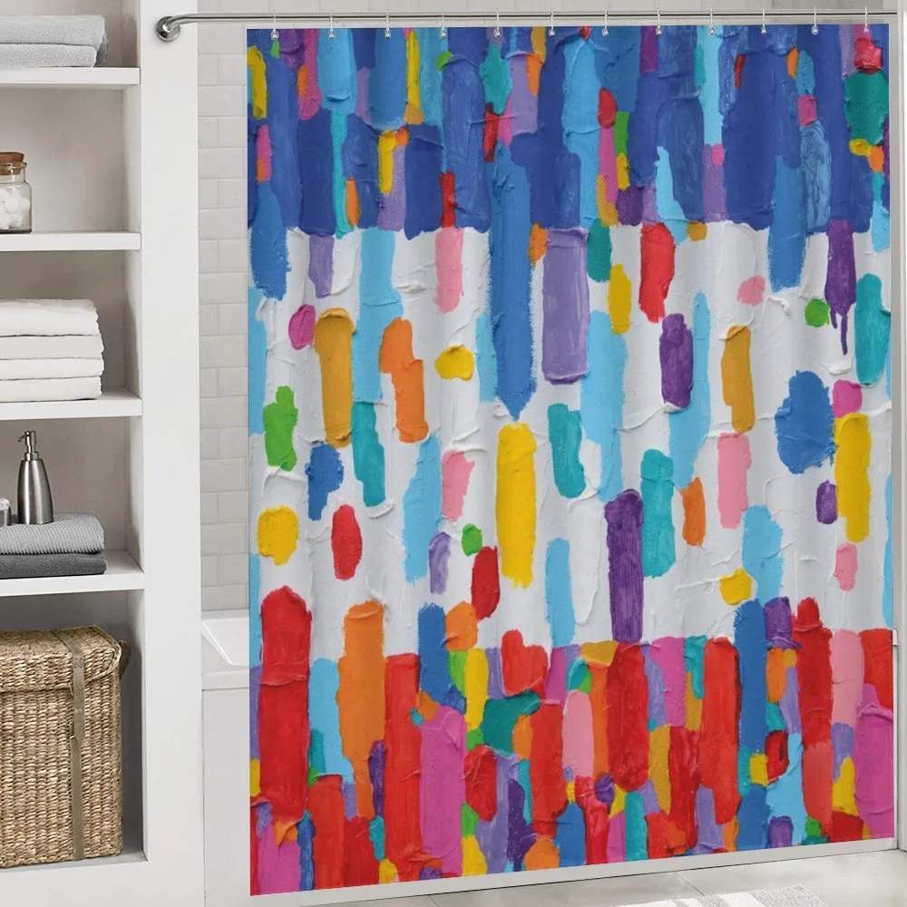 Colorful Abstract Painting — Detail 4